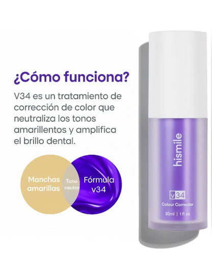 HiSmile V34 Crema Blanqueadora