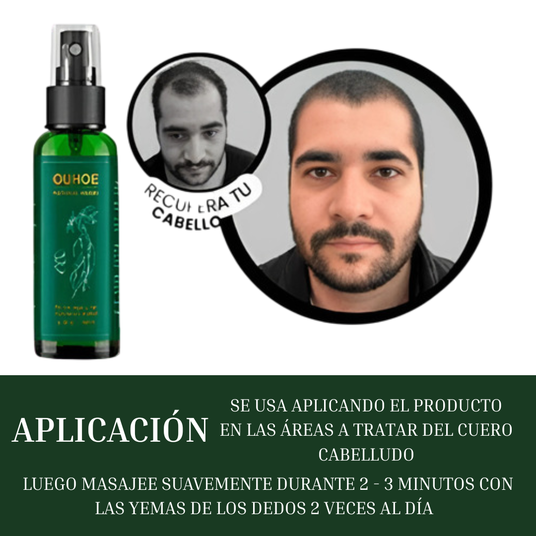 Tónico Capilar Masculino Ouhoe