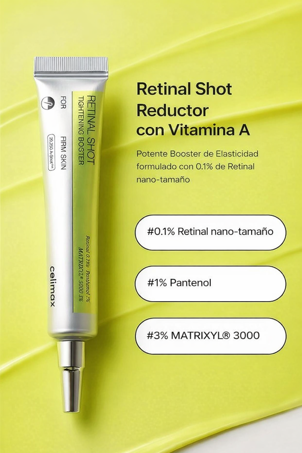 Celimax Retinal - Antiedad efecto en días