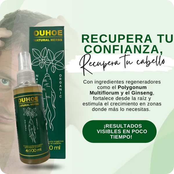 Tónico Capilar Masculino Ouhoe